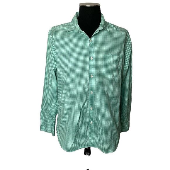J. Crew Ludlow 2 Ply Cotton Check Shirt - Men’s XL - Picture 1 of 8